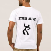 STAYIN'ALIVE 1970'S T-Shirts (Achterkant)