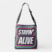 STAYIN'ALIVE Tas handtas (Achterkant)