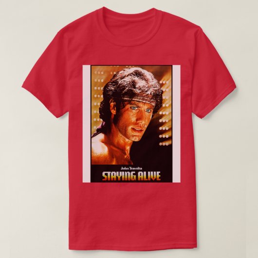 Staying Alive T-shirt (Design voorkant)