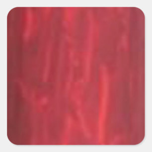 STBX Rosenberg Sparkling Red Rouge Collectie Vierkante Sticker