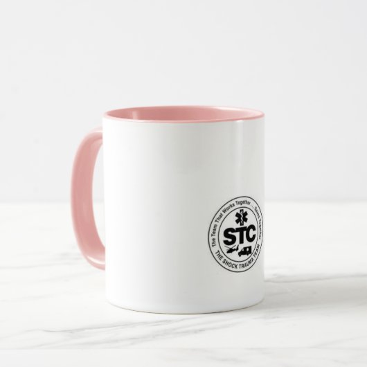 STC-Mok voor teamwerk Mok (Voorkant links)