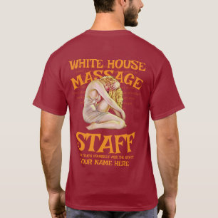 STD SOA WITTE HUIS PERSONEEL LOGO MATCHING TEE SHI T-SHIRT