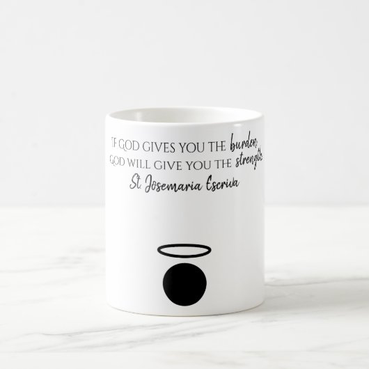 Ste Josemaria Escriva Citation Mug (Centre)