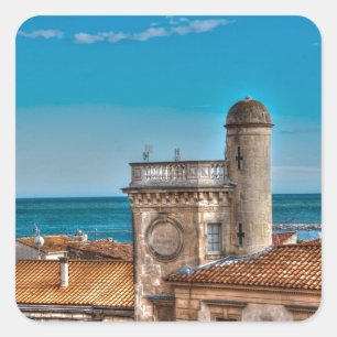 Ste Marie Camargue Frankrijk Vierkante Sticker