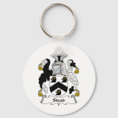 Stead Family Crest Sleutelhanger (Voorkant)