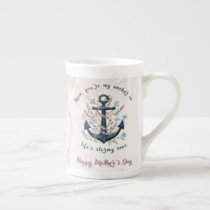 Steadfast Anchor - Moederdag Porselein Kop