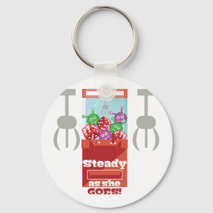 Steady as ze gaat sleutelhanger