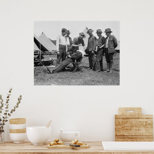 Steady Hand: 1908 Poster (Keuken)