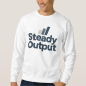Steady Output Minimal T-Shirt | Clean Productivity (Voorkant)