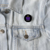 Steady Sugar Crew Empowering Wellness and Balance Ronde Button 3,2 Cm (In situ)