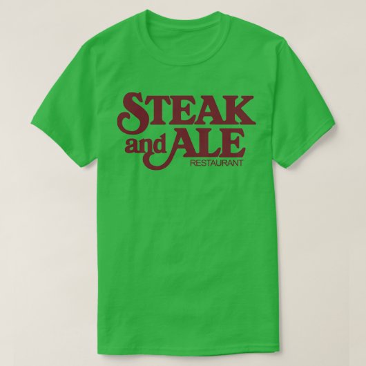 Steak And Ale Restaurant TShirt (Design devant)