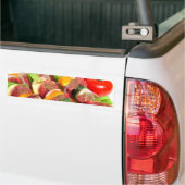 Steak Kabob Bumpersticker (Op Truck)