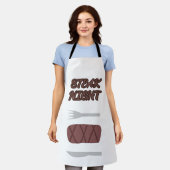 Steak Night Schort (Gedragen)