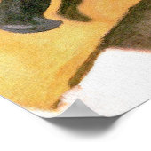 Steak Painting -  kunst van Felix Vallotton Poster (Hoek)