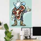 Steak Poster (Thuiskantoor)