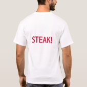 STEAK! T-SHIRT (Achterkant)