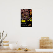 Steakhouse, Steak Resto, Restaurant Flyer Poster (Keuken)