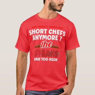 Steaks zijn high-cook Tsjetsjf Kitchen die voedsel T-shirt