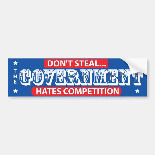 Steal Bumpersticker niet (Voorkant)