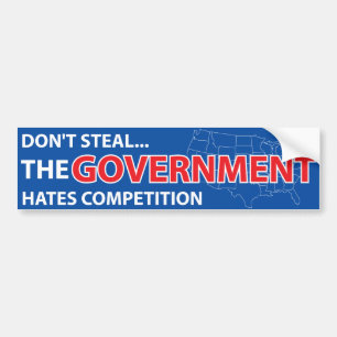 Steal Bumpersticker niet