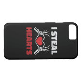 Steal Hearts Valentijnsdag Funny Skeleton Hand Case-Mate iPhone Case (Achterkant (Horizontaal))