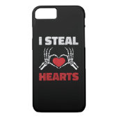 Steal Hearts Valentijnsdag Funny Skeleton Hand Case-Mate iPhone Case (Achterkant)