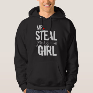 Steal Your Girl Valentijnsdag Funny V Day Boys Hoodie