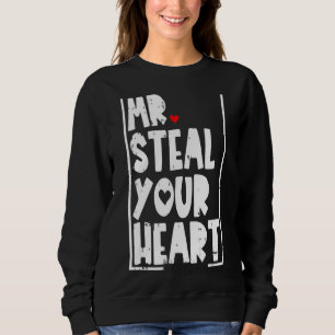Steal Your Heart Valentijnsdag Funny Boys Kinder Trui