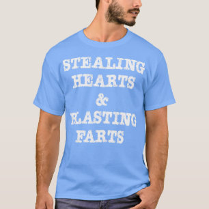 Stealing Hearts en Blasting Farts T-shirt