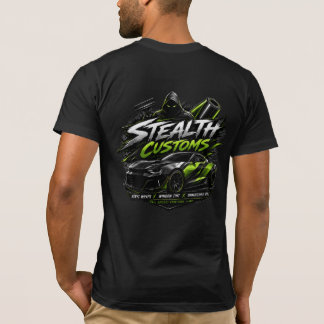 Stealth Customs Vinyl Wrap Ramen Tint Grafisch T-shirt