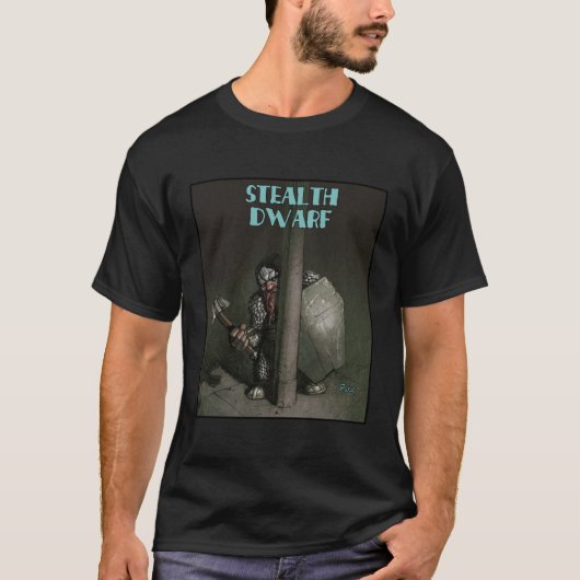 Stealth Dwarf T-shirt (Voorkant)