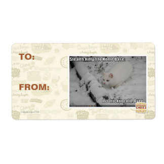 Stealth Kat 1 Etiket