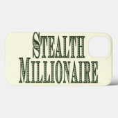 Stealth Millionaire Case-Mate iPhone Case (Achterkant (horizontaal))