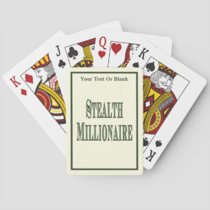 Stealth Millionaire Pokerkaarten