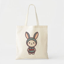Stealthy Style – Ninja Rabbit Canvas tas
