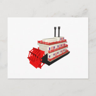 Steam Boat Briefkaart