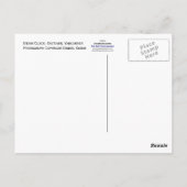 Steam Clock, Gastown Briefkaart (Achterkant)