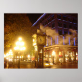 Steam Clock, Vancouver Poster (Voorkant)