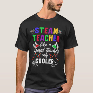 STEAM Docent Wetenschap Technologie Engineering Wi T-shirt