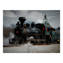 Steam Engine #3 Prairie Dog Centraal Poster Perfect Poster