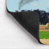 Steam Engine en Amish Farmer Muismat (Hoek)