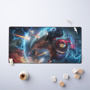 Steam Golem Gaming Desk Mat pad