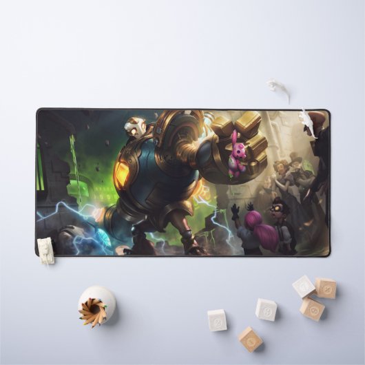 Steam Golem Gaming Desk Mat |  pad (Kindertafel)