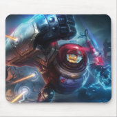 Steam Golem Gaming Mousepad | pad Muismat (Voorkant)