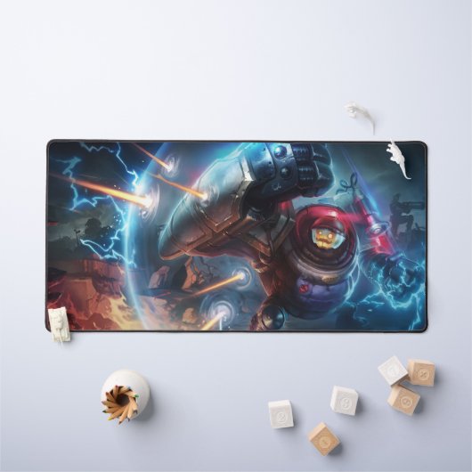 Steam Golem Jeu Bureau Mat | Carte personnalisée (Tableau pour enfants)