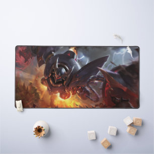 Steam Golem Jeu Bureau Mat   Carte personnalisée