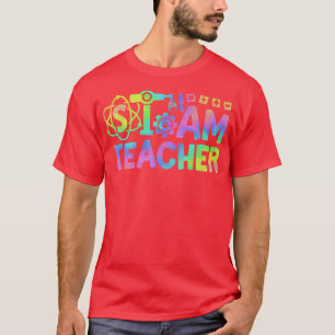 STEAM-leraar terug naar school STEM Science Techno T-shirt