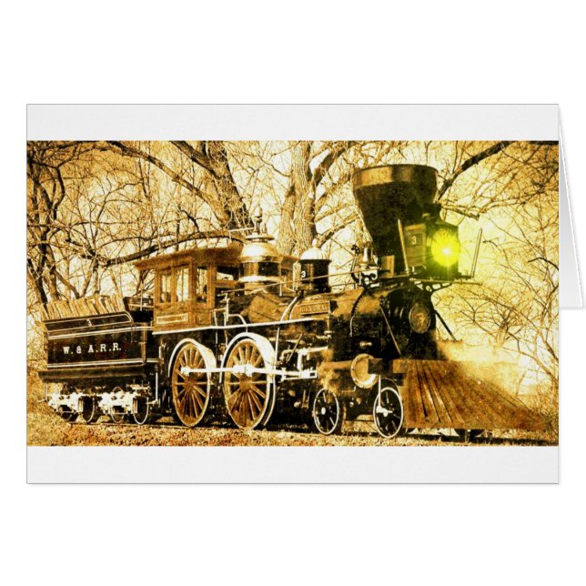 Steam Locomotive General (Voorkant Horizontaal)