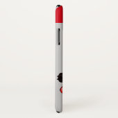  STEAM LOCOMOTIVE Red Grey Case-Mate iPhone Case (Achterkant / rechts)