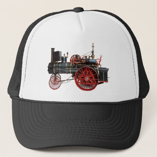 STEAM LOCOMOTIVE TRUCKER PET (Voorkant)
